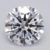 1.02 Carat Round Shaped Excellent Cut E- VS1 Lab Grown Diamond