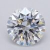 1.02 Carat Round Shaped Excellent Cut E- VS1 Lab Grown Diamond