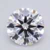 1.02 Carat Round Shaped Excellent Cut E- VS1 Lab Grown Diamond