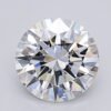 1.02 Carat Round Shaped Excellent Cut E- VS2 Lab Grown Diamond