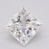 1.02 Carat Princess Shaped Excellent Cut E- VVS2 Lab Grown Diamond