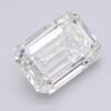 1.02 Carat Emerald Shaped Excellent Cut F- VS1 Lab Grown Diamond