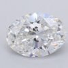 1.02 Carat Oval Shaped Excellent Cut F- VS1 Lab Grown Diamond