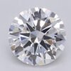 1.02 Carat Round Shaped Excellent Cut F- VS1 Lab Grown Diamond