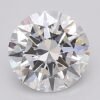 1.02 Carat Round Shaped Excellent Cut F- VS1 Lab Grown Diamond