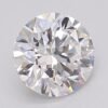 1.02 Carat Round Shaped Excellent Cut F- VS1 Lab Grown Diamond