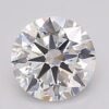 1.02 Carat Round Shaped Excellent Cut F- VS1 Lab Grown Diamond