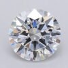 1.02 Carat Round Shaped Excellent Cut F- VS1 Lab Grown Diamond