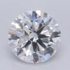 1.02 Carat Round Shaped Excellent Cut F- VS1 Lab Grown Diamond