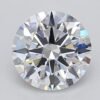 1.02 Carat Round Shaped Excellent Cut F- VS1 Lab Grown Diamond