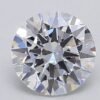 1.02 Carat Round Shaped Excellent Cut F- VS1 Lab Grown Diamond