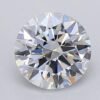 1.02 Carat Round Shaped Excellent Cut F- VS1 Lab Grown Diamond