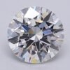 1.02 Carat Round Shaped Excellent Cut F- VS1 Lab Grown Diamond