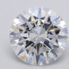 1.02 Carat Round Shaped Excellent Cut F- VS1 Lab Grown Diamond