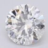 1.02 Carat Round Shaped Excellent Cut F- VS1 Lab Grown Diamond