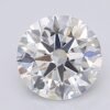 1.02 Carat Round Shaped Excellent Cut F- VS1 Lab Grown Diamond