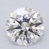 1.02 Carat Round Shaped Excellent Cut F- VS1 Lab Grown Diamond