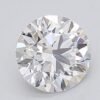 1.02 Carat Round Shaped Excellent Cut F- VS1 Lab Grown Diamond