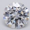 1.02 Carat Round Shaped Excellent Cut F- VS1 Lab Grown Diamond