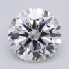 1.02 Carat Round Shaped Excellent Cut F- VS1 Lab Grown Diamond