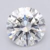 1.02 Carat Round Shaped Excellent Cut F- VS1 Lab Grown Diamond