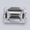 1.02 Carat Emerald Shaped Excellent Cut F- VS2 Lab Grown Diamond