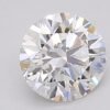 1.02 Carat Round Shaped Excellent Cut F- VS2 Lab Grown Diamond