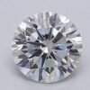 1.02 Carat Round Shaped Excellent Cut F- VS2 Lab Grown Diamond