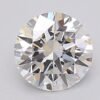 1.02 Carat Round Shaped Excellent Cut F- VS2 Lab Grown Diamond