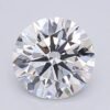 1.02 Carat Round Shaped Excellent Cut F- VS2 Lab Grown Diamond