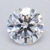 1.02 Carat Round Shaped Excellent Cut F- VS2 Lab Grown Diamond