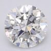 1.02 Carat Round Shaped Excellent Cut F- VS2 Lab Grown Diamond