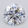 1.02 Carat Round Shaped Excellent Cut F- VS2 Lab Grown Diamond
