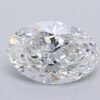 1.02 Carat Oval Shaped Excellent Cut F- VVS2 Lab Grown Diamond