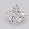 1.02 Carat Princess Shaped Excellent Cut F- VVS2 Lab Grown Diamond