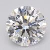 1.02 Carat Round Shaped Excellent Cut F- VVS2 Lab Grown Diamond