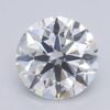 1.02 Carat Round Shaped Excellent Cut F- VVS2 Lab Grown Diamond