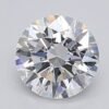 1.02 Carat Round Shaped Excellent Cut F- VVS2 Lab Grown Diamond