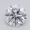 1.02 Carat Round Shaped Excellent Cut F- VVS2 Lab Grown Diamond