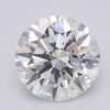 1.02 Carat Round Shaped Excellent Cut F- VVS2 Lab Grown Diamond