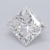 1.02 Carat Princess Shaped Excellent Cut G- VS1 Lab Grown Diamond