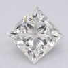 1.02 Carat Princess Shaped Excellent Cut G- VS1 Lab Grown Diamond