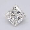 1.02 Carat Princess Shaped Excellent Cut G- VVS2 Lab Grown Diamond