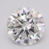 1.02 Carat Round Shaped Excellent Cut G- VVS2 Lab Grown Diamond
