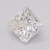 1.02 Carat Princess Shaped Excellent Cut H- VVS2 Lab Grown Diamond