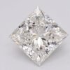 1.02 Carat Princess Shaped Excellent Cut H- VVS2 Lab Grown Diamond