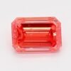 1.02 Carat Emerald Shaped Very Good Cut Pink- SI2 Lab Grown Diamond