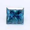 1.03 Carat Princess Shaped Very Good Cut Blue- VS2 Lab Grown Diamond
