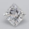 1.03 Carat Princess Shaped Excellent Cut E- VS1 Lab Grown Diamond