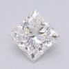 1.03 Carat Princess Shaped Excellent Cut E- VS1 Lab Grown Diamond